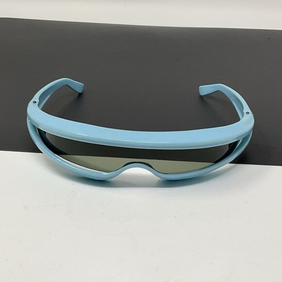 Foster Grant  Space Age Very Rare Blue  Sunglasses Headband Style Made In USA main image 15